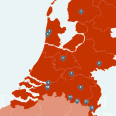 Verkooppunten Nederland en Belgie